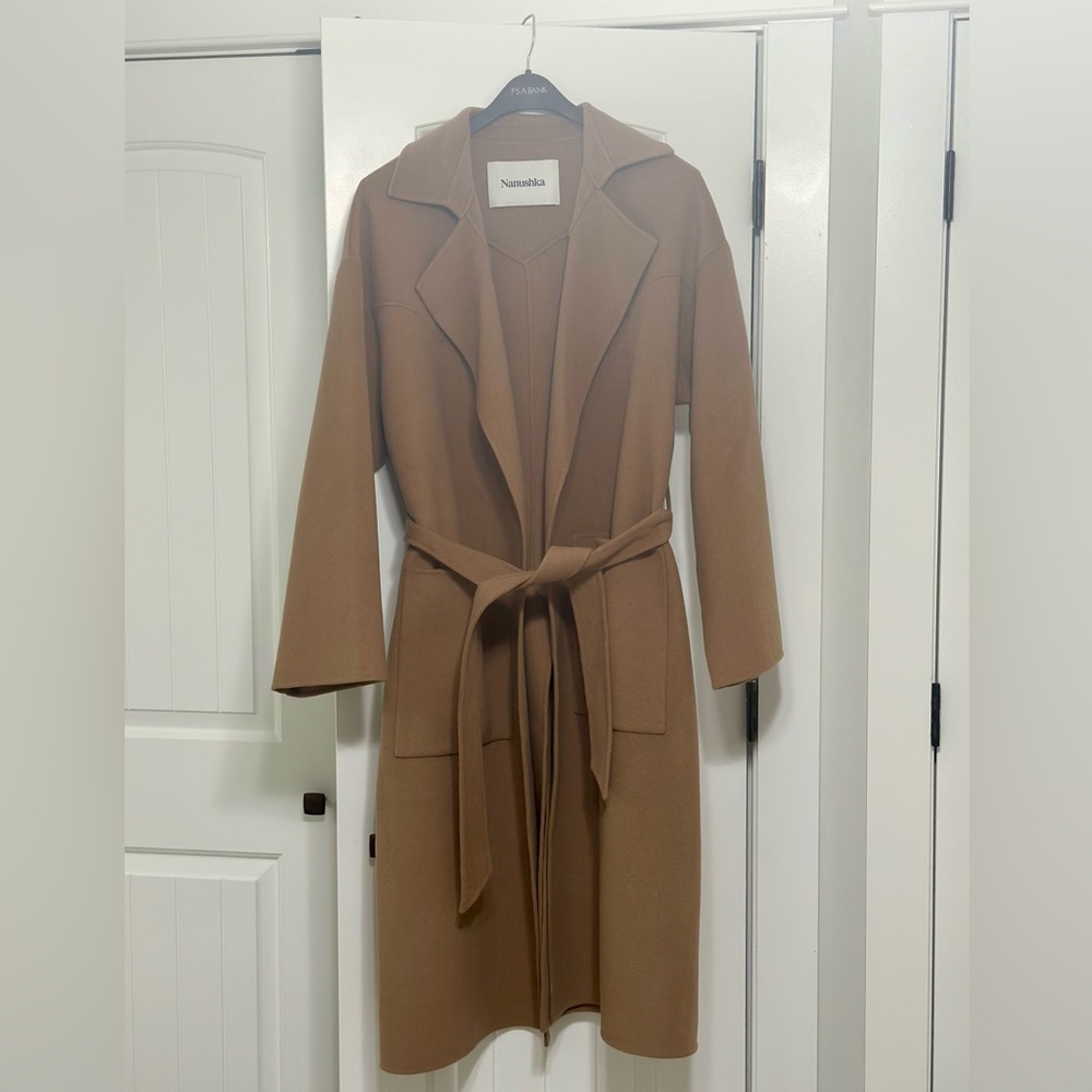 Excellent Condition! Nanushka Alamo Coat XL